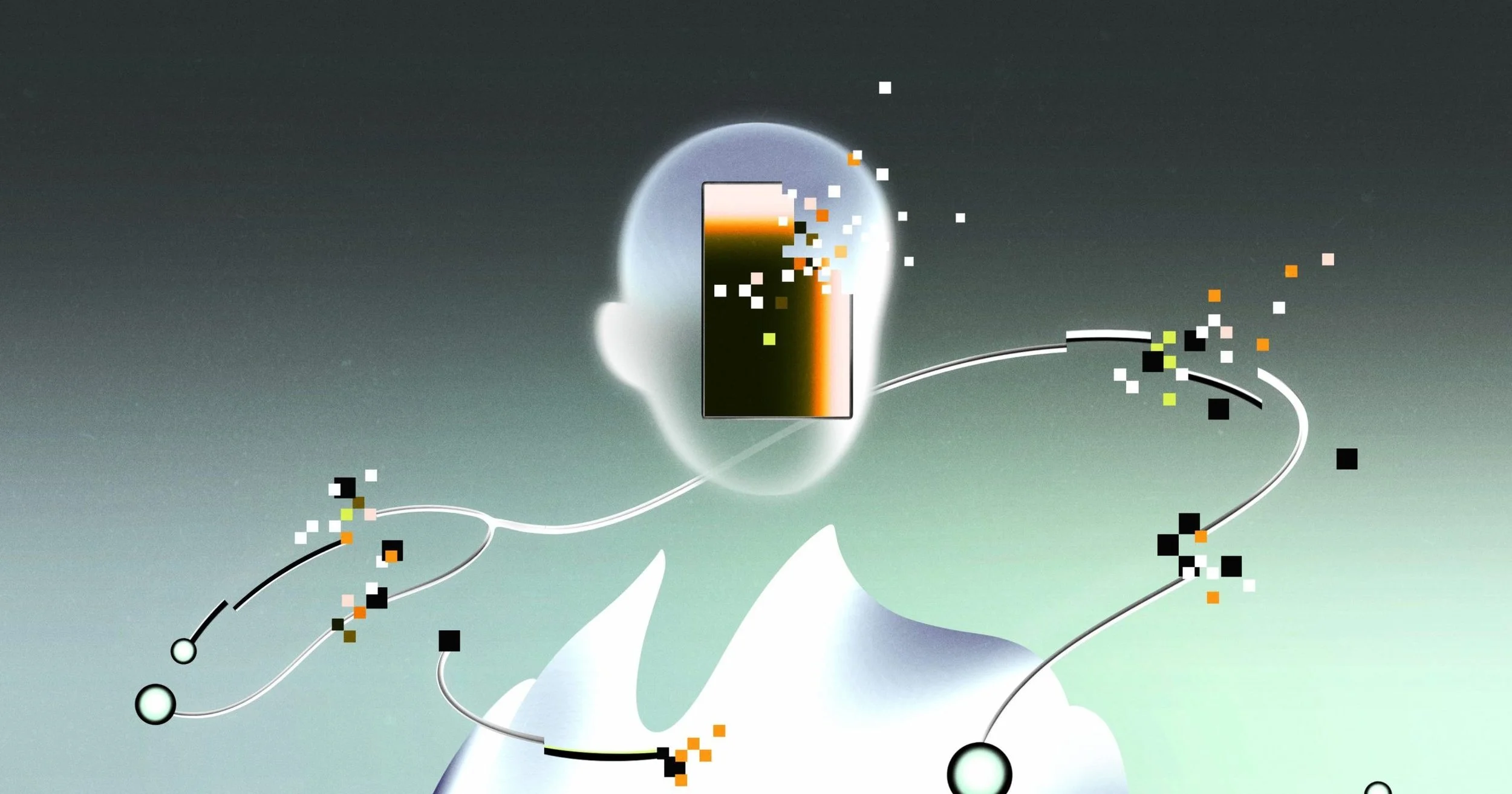 My Mom and Dr. Deepseek, Art by Ard Su