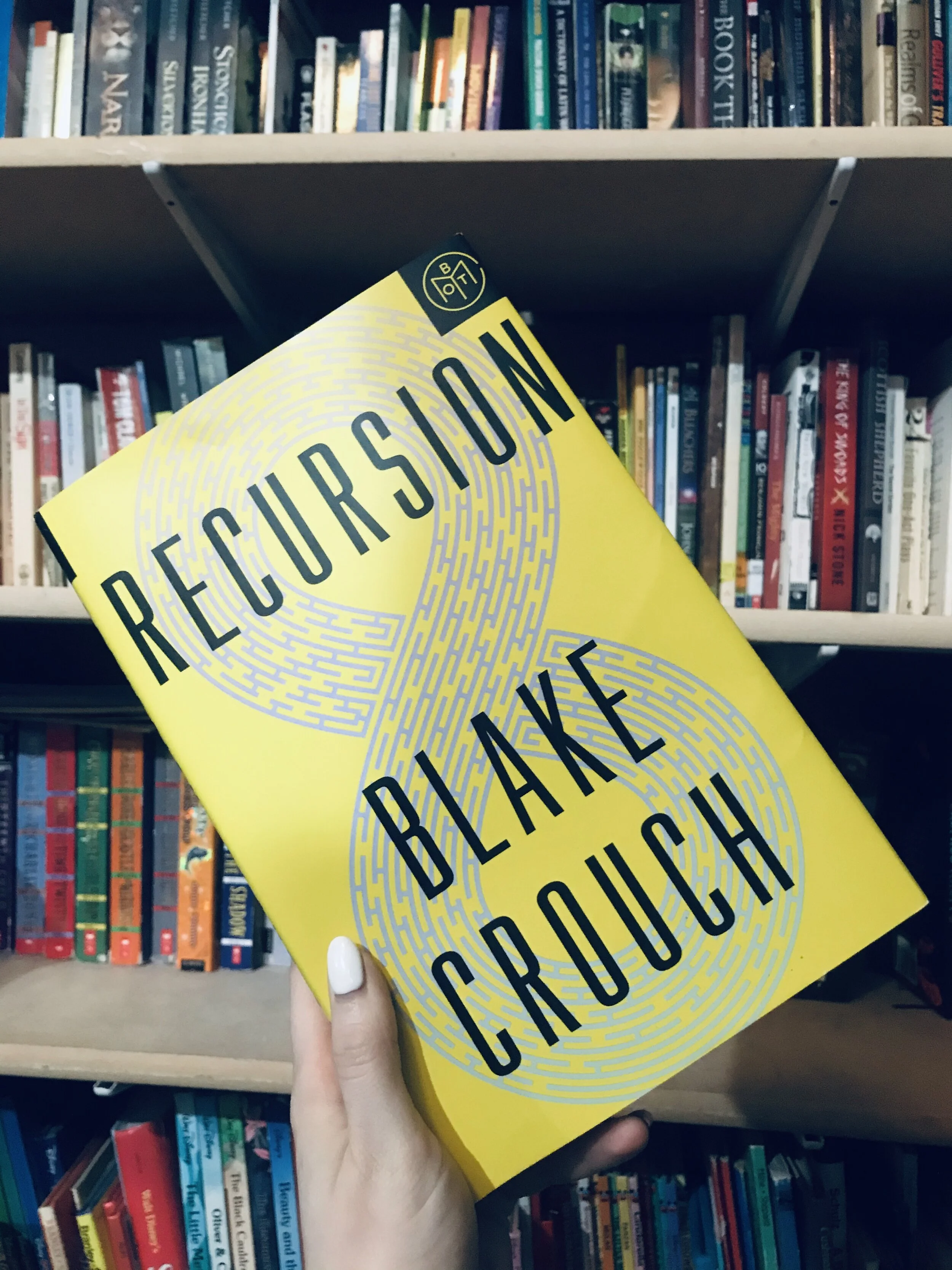 Recursion By Blake Crouch – Paperback Bestseller (Dark Matter Author)