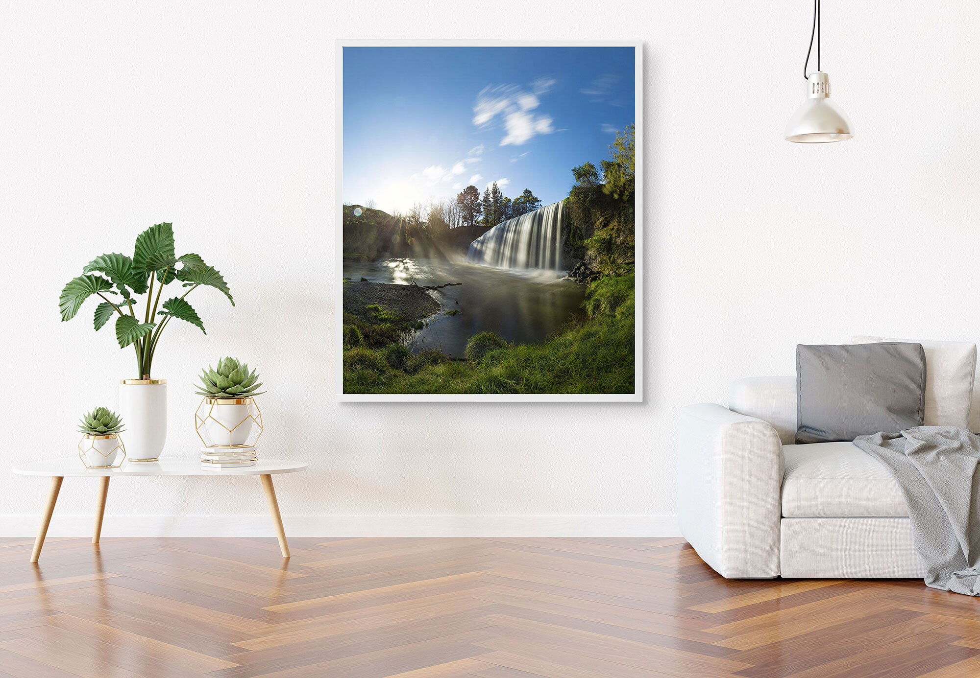 new-zealand-landscape-photography-fine-art-print-Rere-Falls-Gisborne-sunset-damon-meade