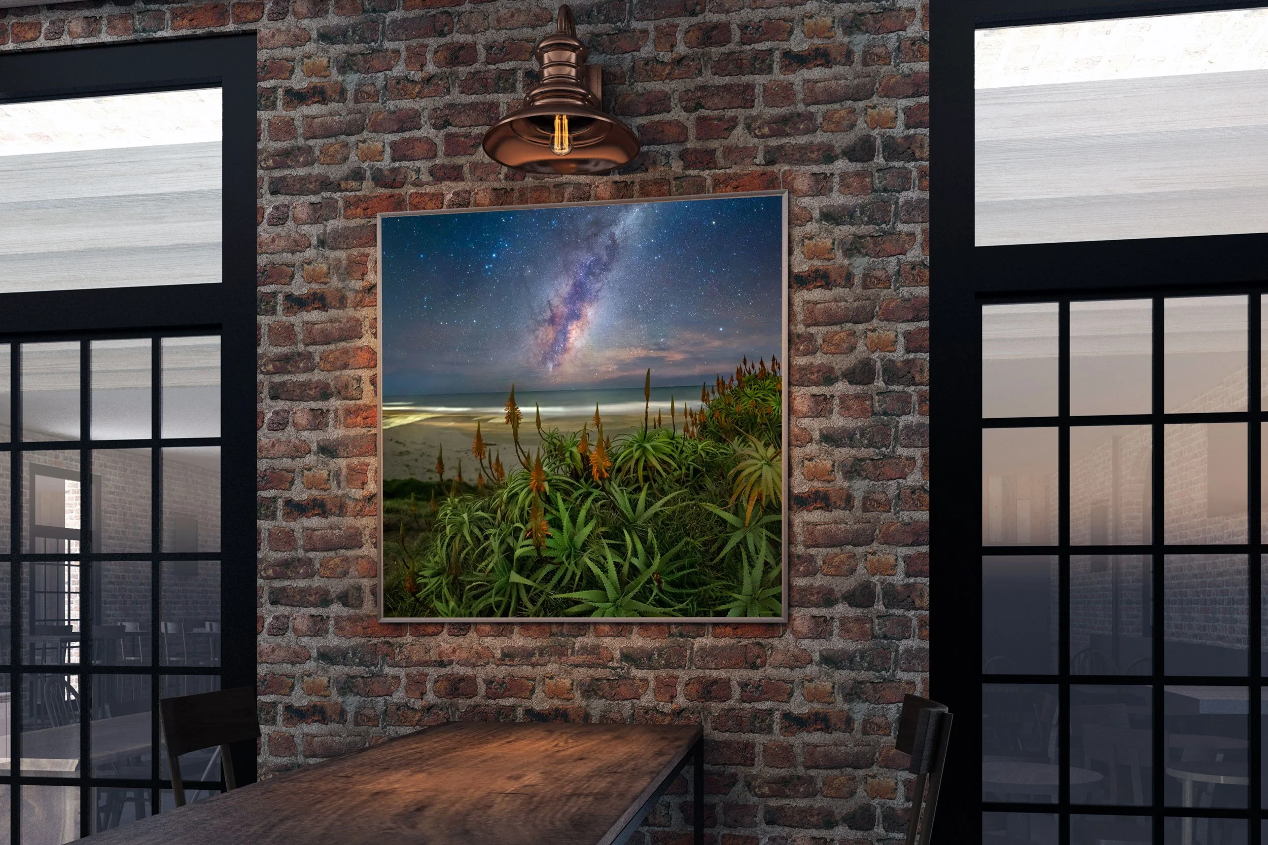 Aloe Night Wainui Beach Fine Art Print — Damon Meade Studio