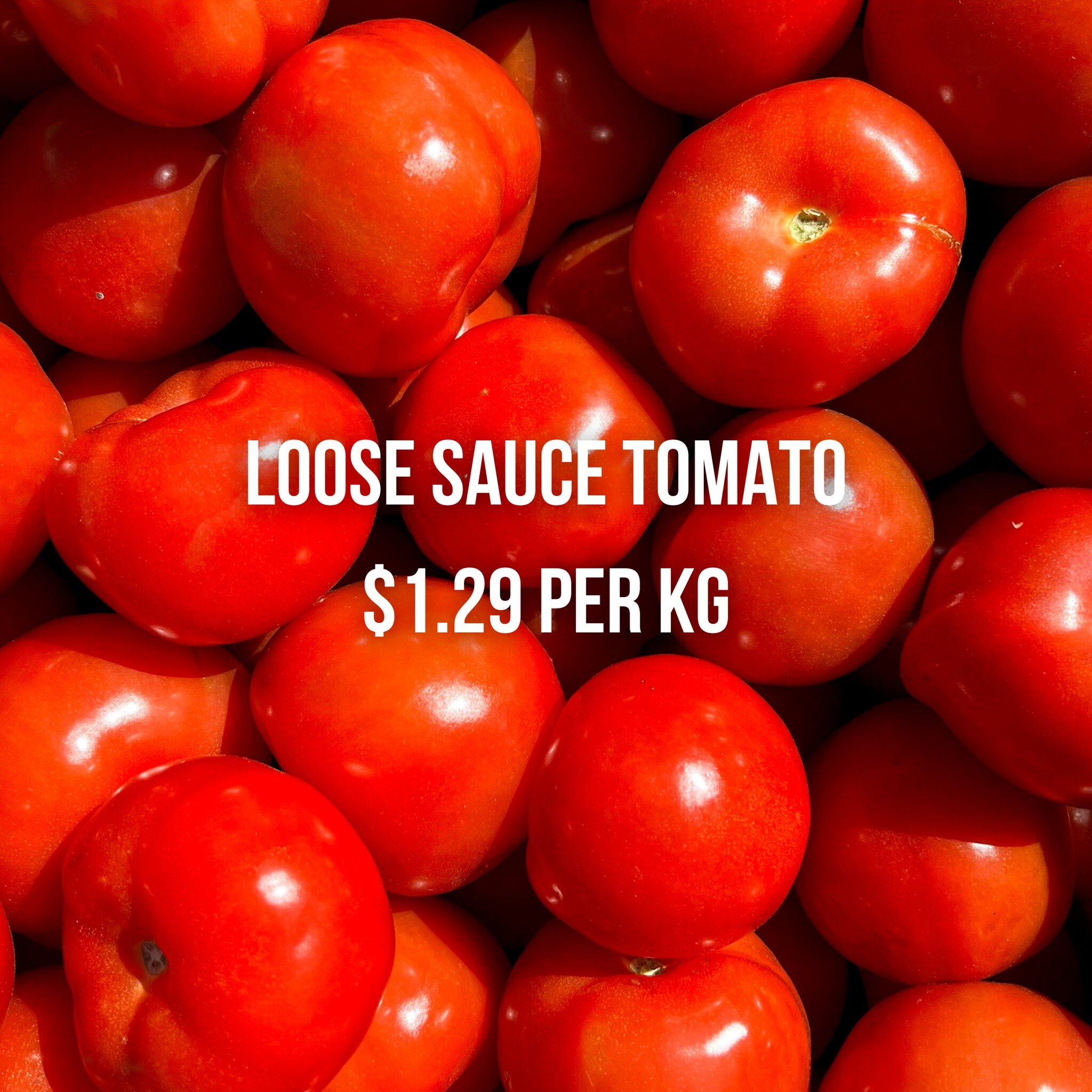 ONE DAY SPECIAL! 🌱
Valid on the 18/02/24 or while stocks last 🍅