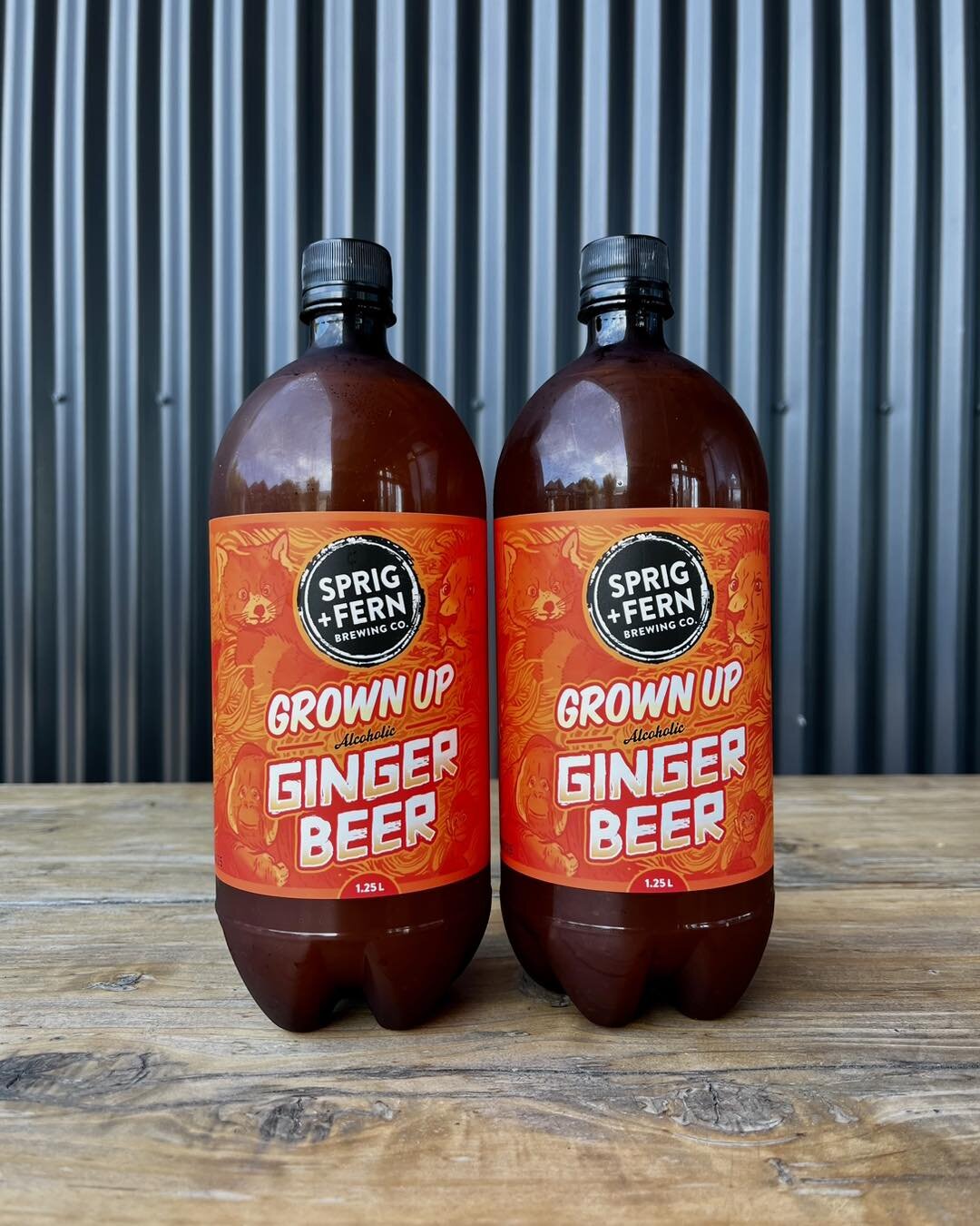 @sprigandfern new Grown Up Ginger Beer has now hit our shelves! Find them in store today. 🍻