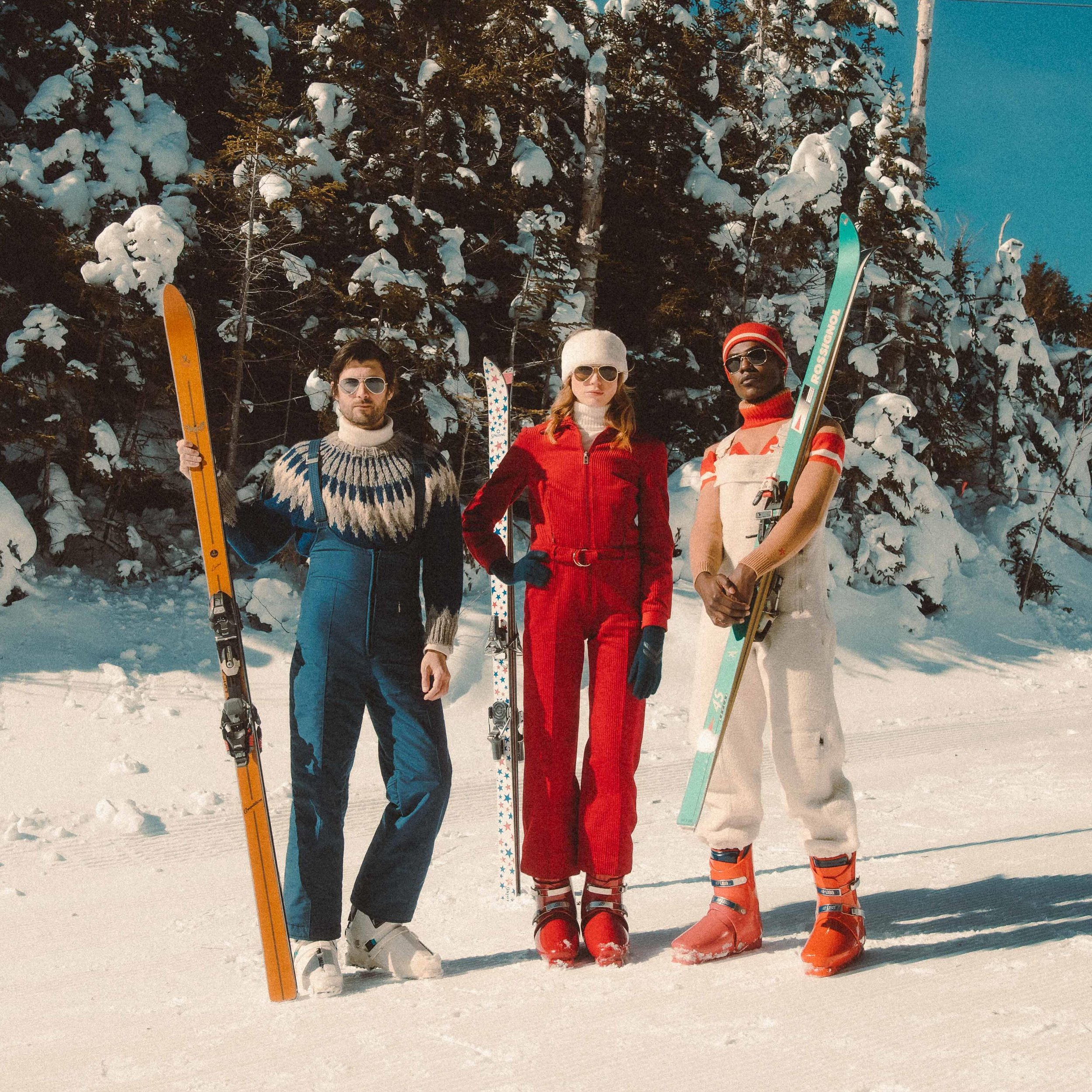 ❄️ 🐰 @malcolm2012 @kelseyvogue @offchrisn for @randolphusa shot by @vinnypicone + styled by @tayglo and h/mua @alexandramakeupartistry