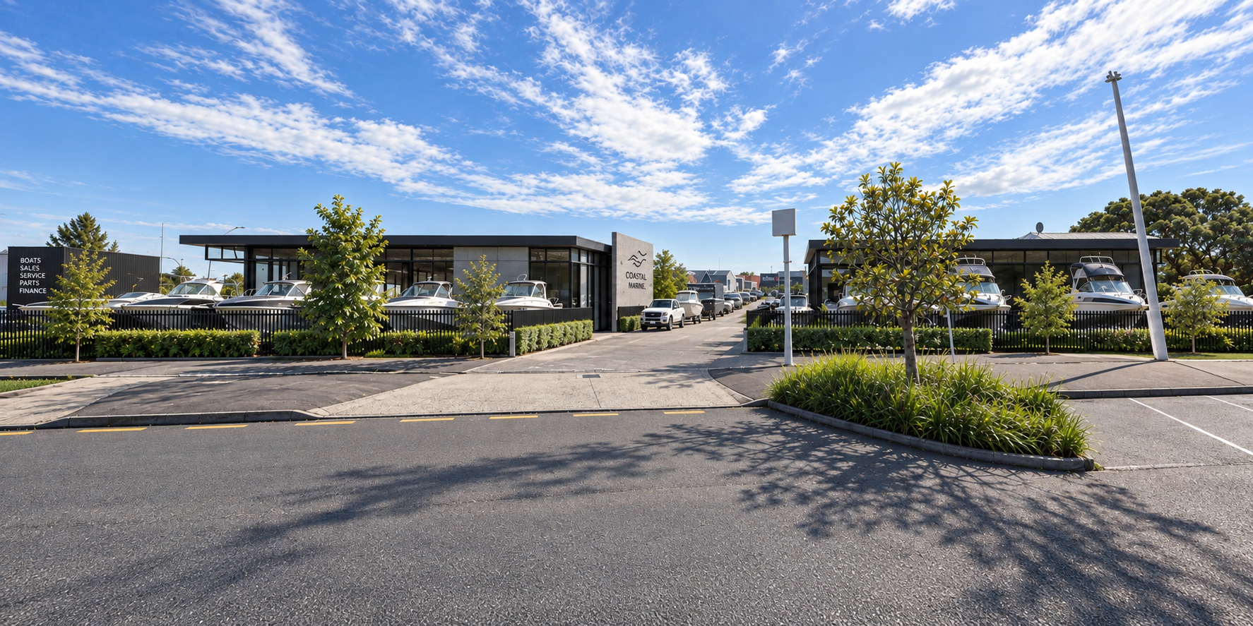 Whakatane Boat Showroom - The Strand, Whakatāne