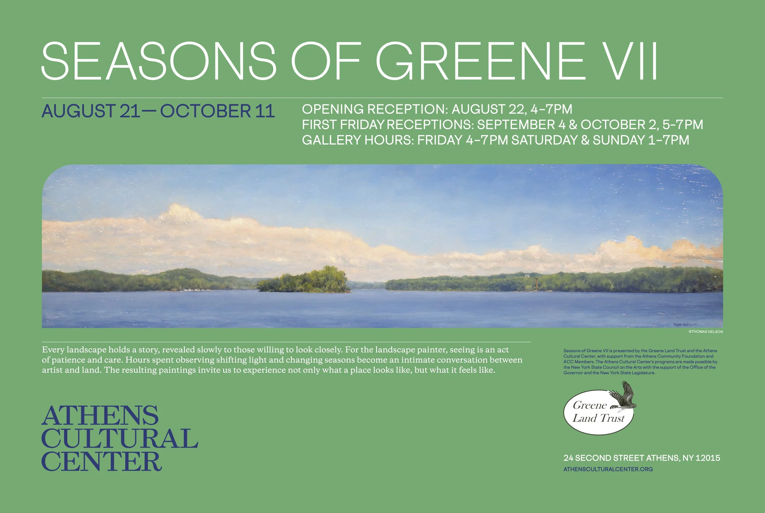 Seasons of Greene: Opening Reception