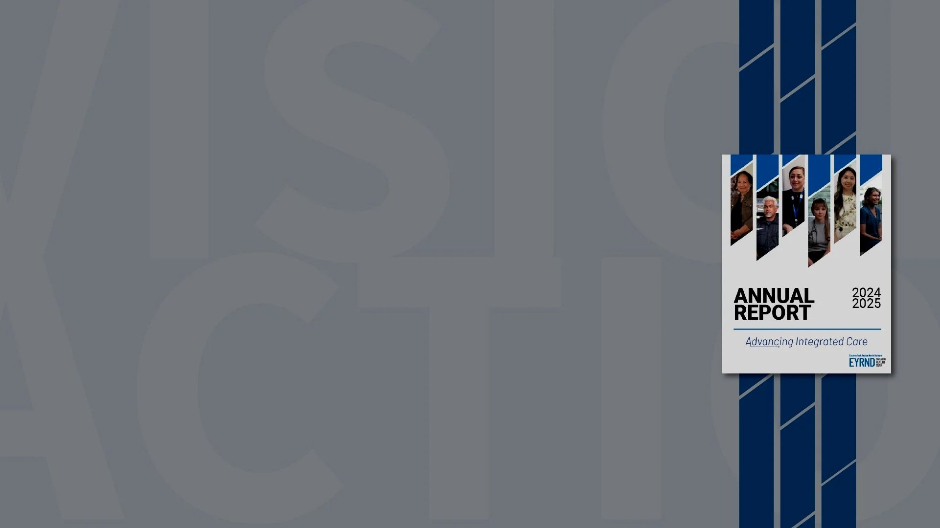 EYRND OHT annual report cover