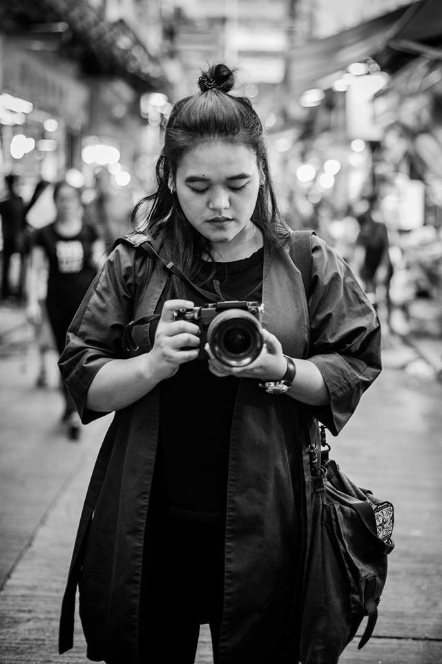 Xyza Cruz Bacani, the complexity of her identity made her a good photographer and an aspiring artist. Xyza has her photo exhibition and first photobook published in Hong Kong. 