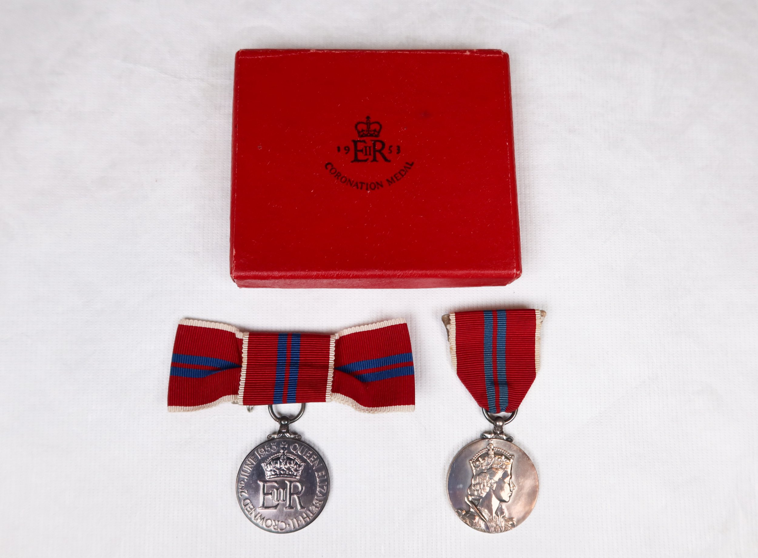  Coronation medals awarded to Sr Sarto Peardon and Sr Giovanni Ackman 