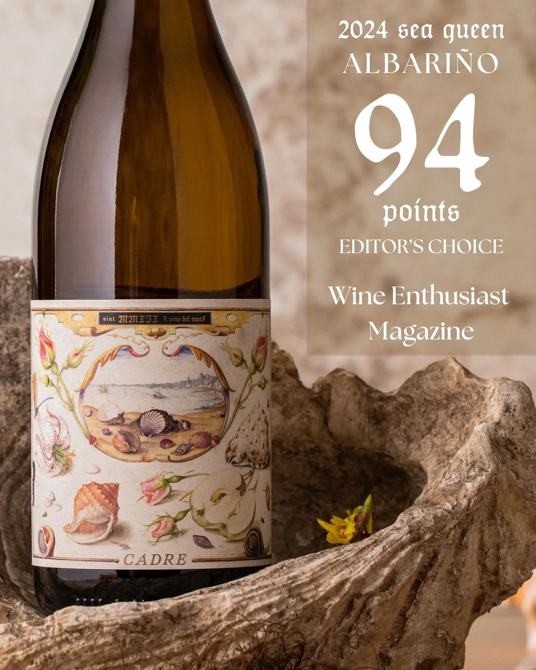 Lucy and I are beyond stoked to share some absolutely fantastic scores from the year end issue of @wineenthusiast and @mattkettmann These are some of the highest scores you will see for these varietals, and it&rsquo;s a huge validation for our Cadre 