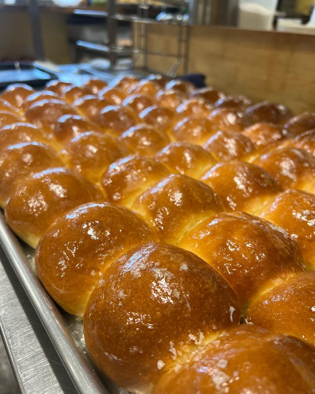 Brioche rolls will be available starting tomorrow afternoon through Saturday for your Easter meal!