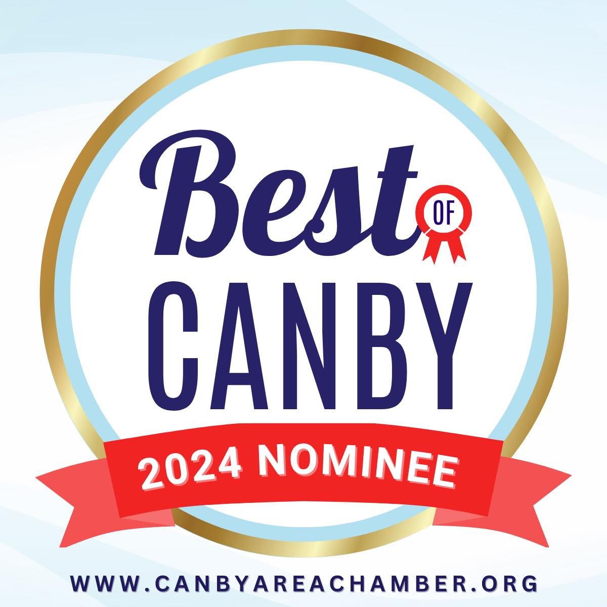We have been nominated for Best of Canby, in a few different categories! If you could take a moment and vote for us, and all your fave local spots, we would be honored! Now through May 15th. htps://canbyareachamber.org/events/bestofcanbyawards