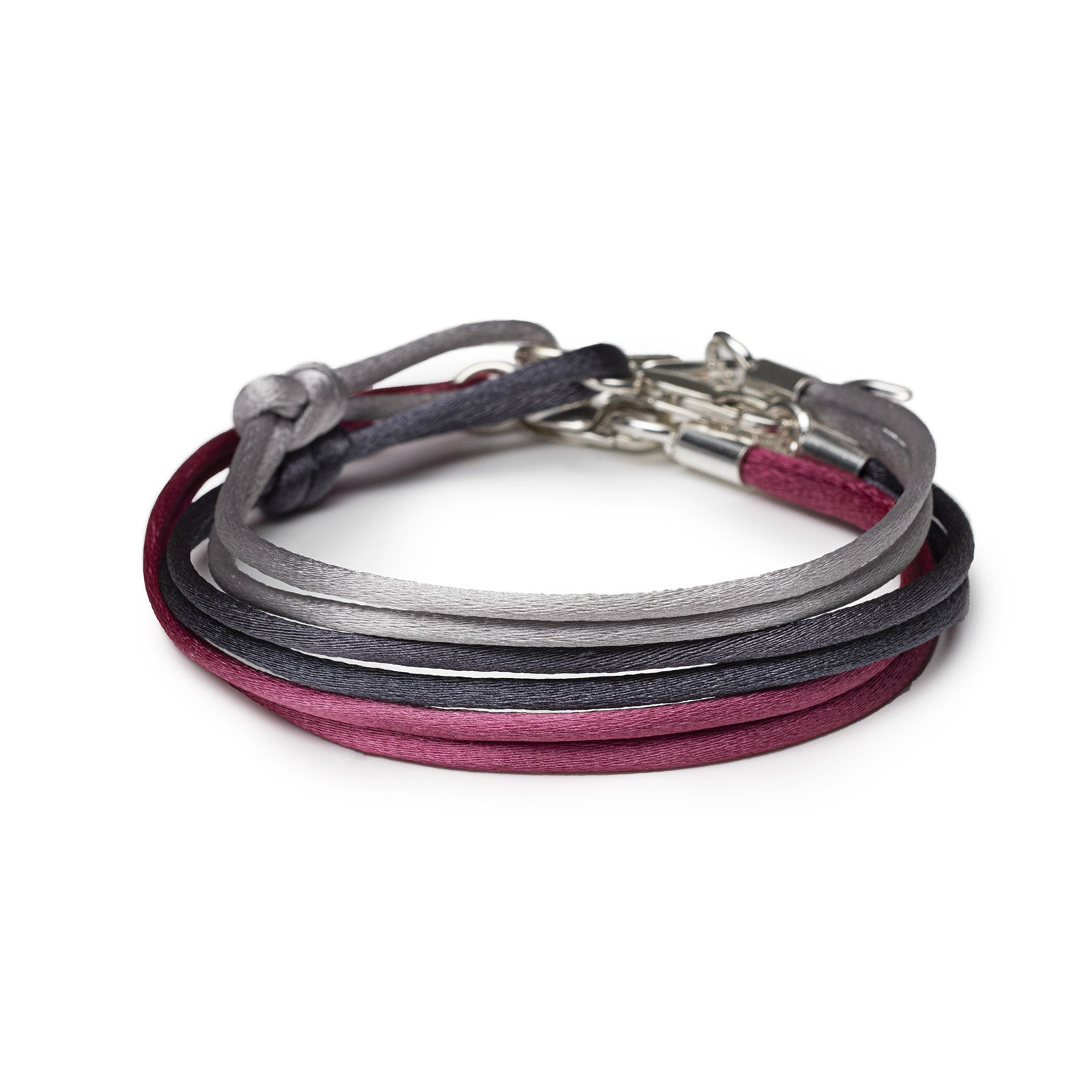 Rubinacci - Cyclamen Silk Bracelet