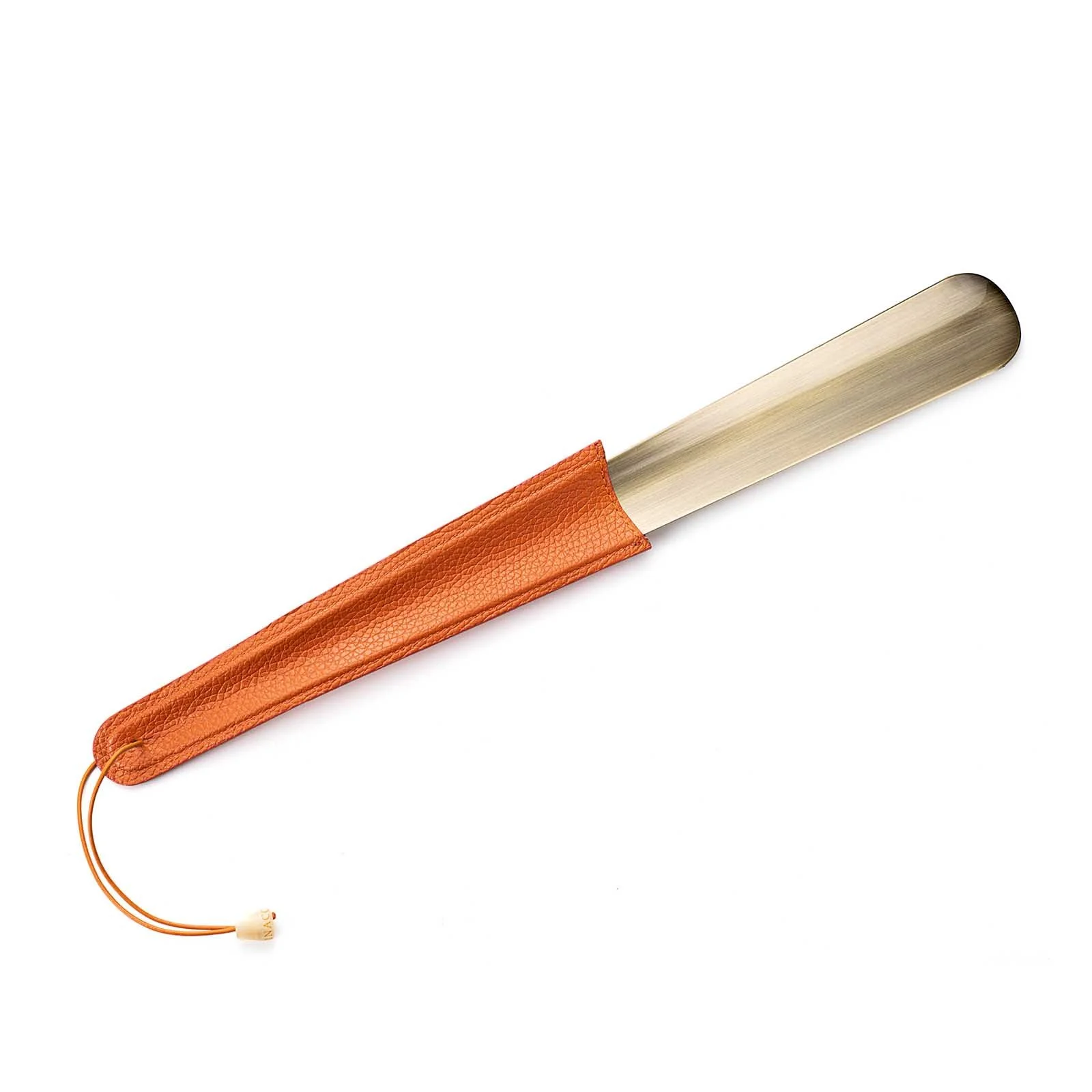 Rubinacci Orange Shoe Horn Italian Craftsmanship Meets Functional