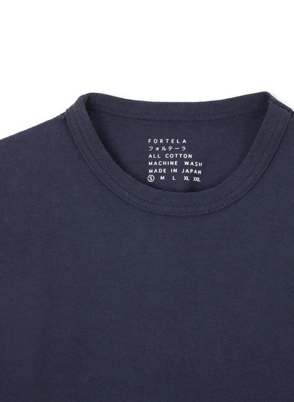 Fortela - JAPT Tee blue detail