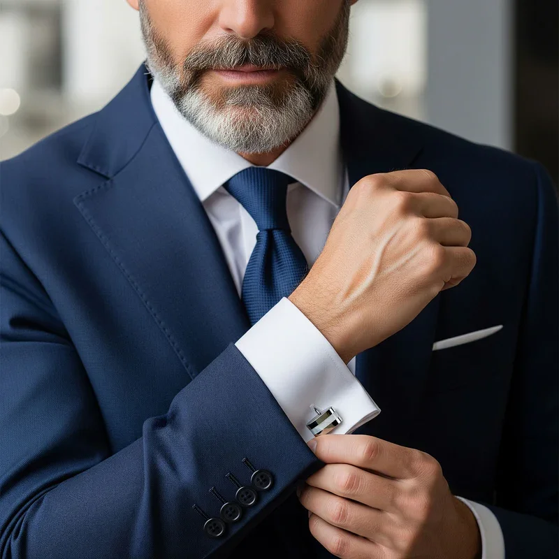 BensonAndCleggContemporaryMotherOfPearlCufflinks3.webp