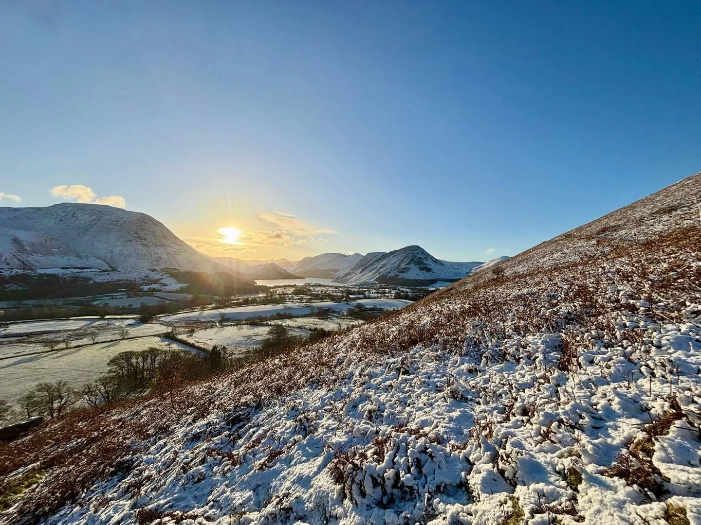 Is there ever a bad time to visit? The answer is no! 

📸 taken by us on the lower slopes of Low Fell 

#November #Snow #LakeDistrict #loweswater #scalehill #snowday #beautifulwinter
