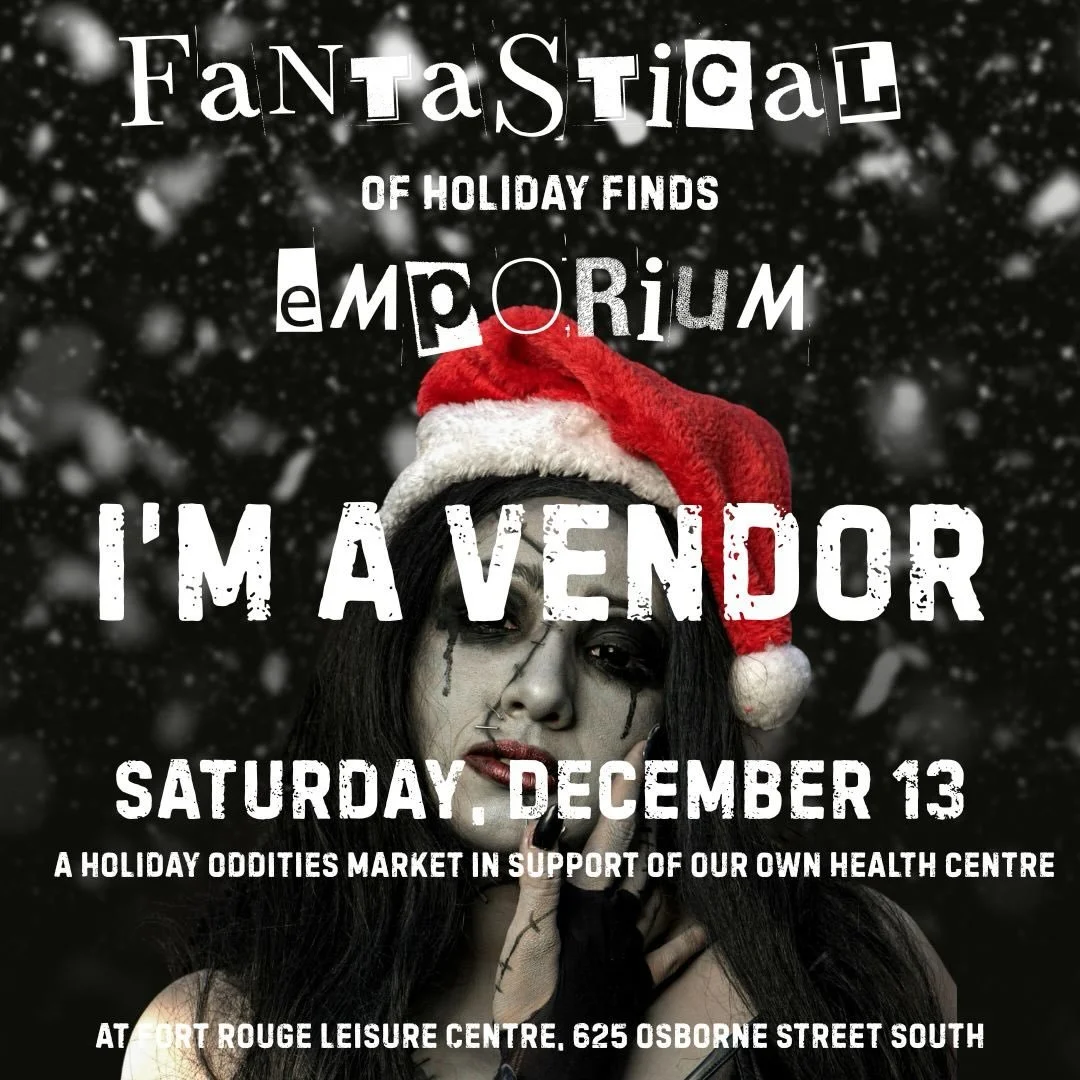 My last market for the year!
Come stock up for the holidays. 
If you can&rsquo;t make it check out my stock at 
filthylittlethingsoapco.ca

free local delivery 🚚