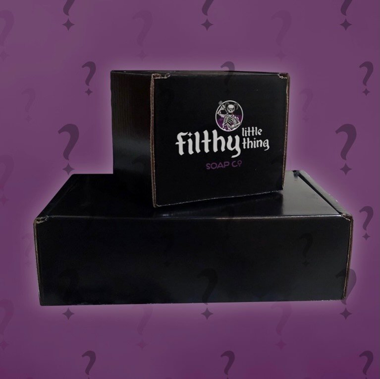 Mystery boxes in time for the holiday! 
Limited amounts come get yours today!
Only $40! 
#mysteryboxes #soap #handmade #smallbusiness