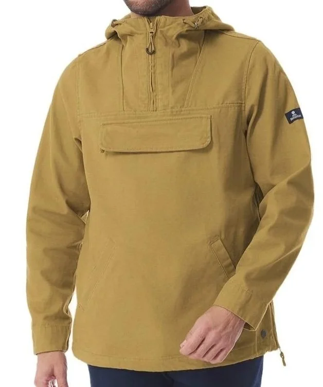 Larmor hooded canvas smock