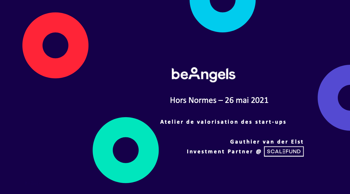 Valorisation d’une entrepriseWorkshop26/05/2021