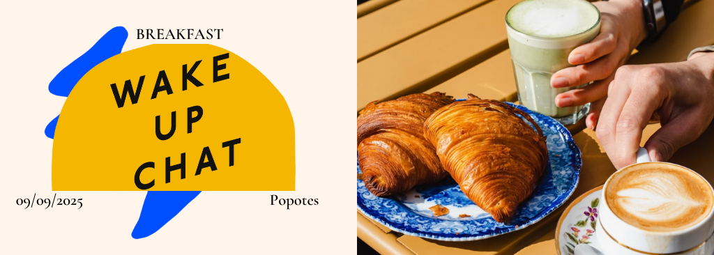 Wake up Chat - 9 septembre - Café Popotes