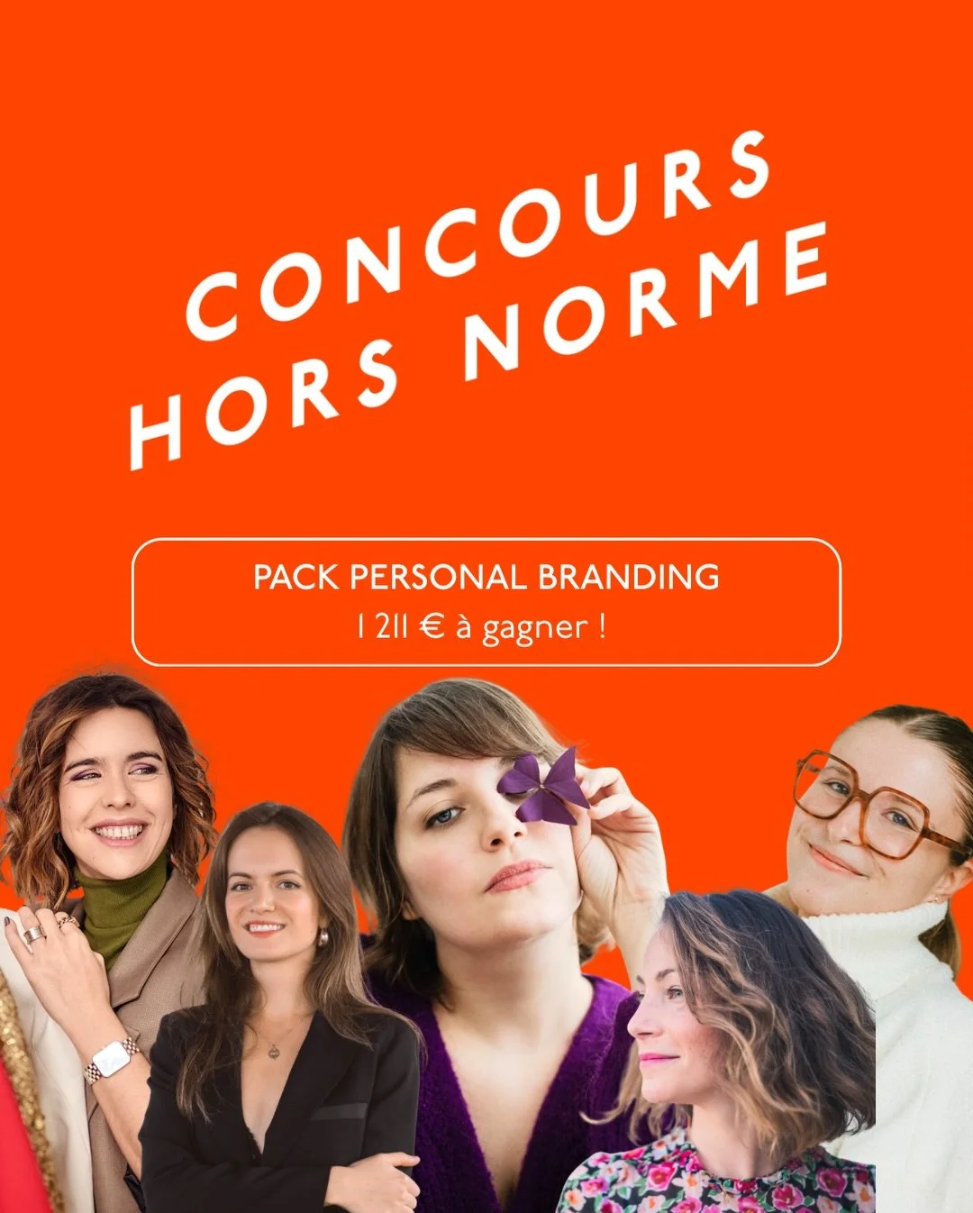 ✨&nbsp;CONCOURS HORS NORME - PACK PERSONAL BRANDING&nbsp;✨

Tente de gagner un pack exclusif de&nbsp;5 services in&eacute;dits&nbsp;pour renforcer ton identit&eacute; de marque. 

Concours 100% ouvert au public, aucun abonnement n&eacute;cessaire 

P