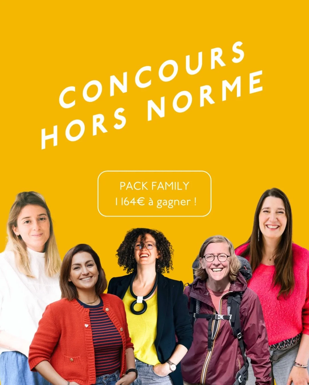 ✨&nbsp;CONCOURS HORS NORME - PACK FAMILY&nbsp;✨

Un pack id&eacute;al pour les parents, les proches d&rsquo;enfants&hellip; et tous les amoureux de cr&eacute;ativit&eacute; et de moments partag&eacute;s.

Pour qui ?
Pour celles et ceux qui veulent cr