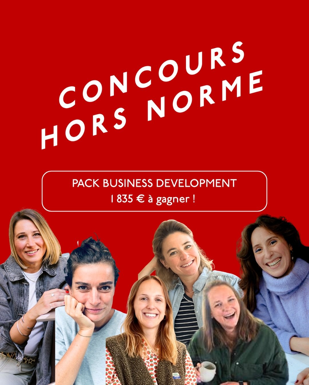 ✨&nbsp;CONCOURS HORS NORME &ndash; PACK BUSINESS DEVELOPMENT

Un pack con&ccedil;u pour booster ton activit&eacute;, clarifier ta vision et t&rsquo;offrir un vrai coup d&rsquo;acc&eacute;l&eacute;rateur strat&eacute;gique pour 2026.

Pour qui ?

Pour
