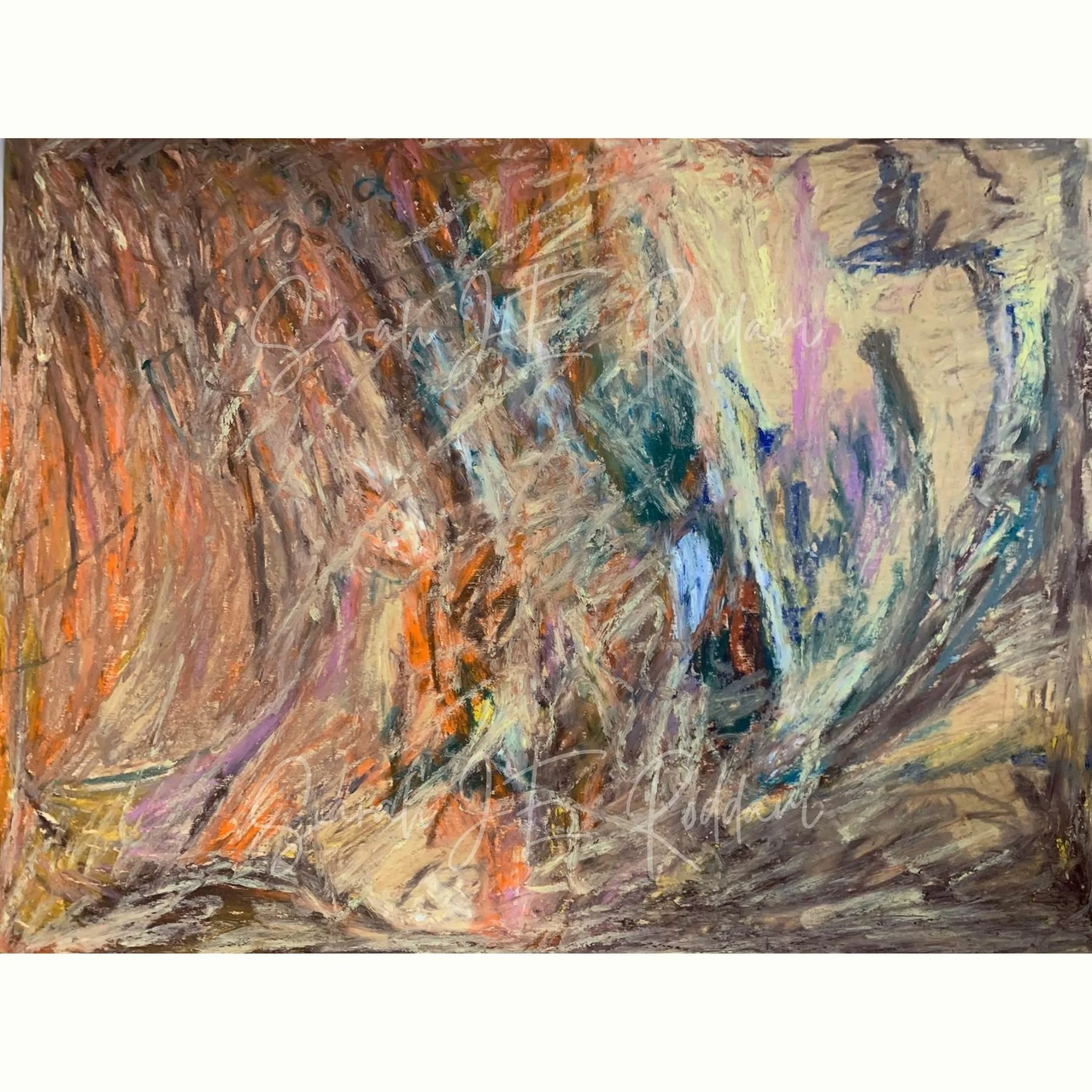Chaos - New Beginnings
US$800
Sennelier Oil Pastel on boxed timber panel, finished with deep sides for display without framing
Contact the artist at SarahJERoddam@gmail.com