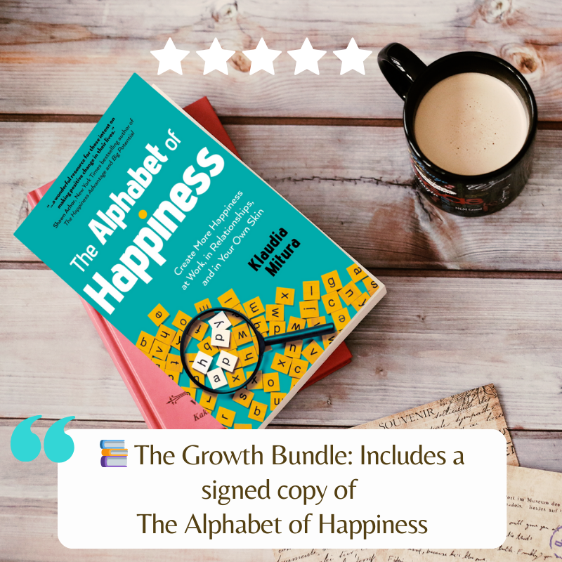 📚 The Growth Bundle: Happiness Habit Experience – PDF + Book (inc. P&P)