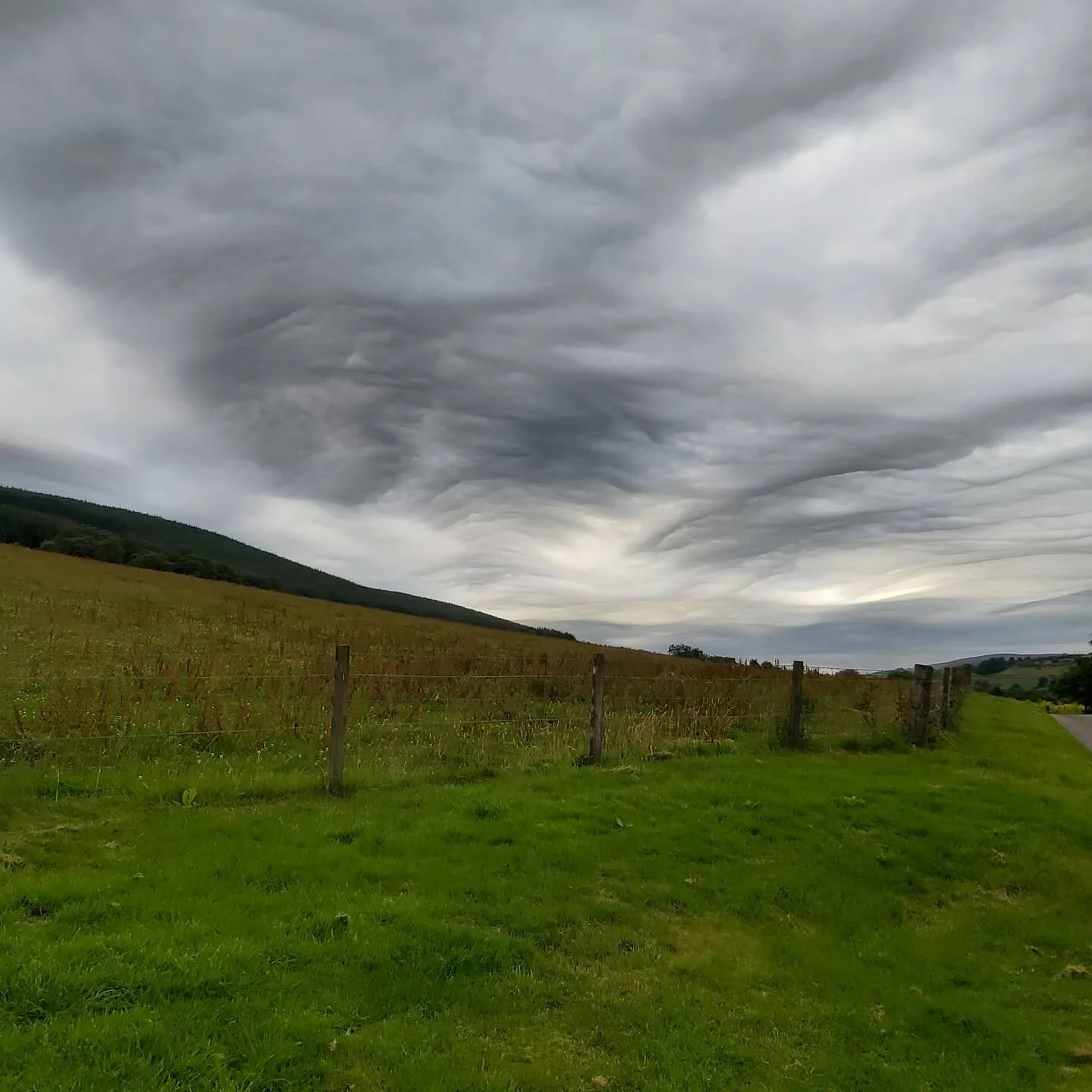 Moody sky this morning