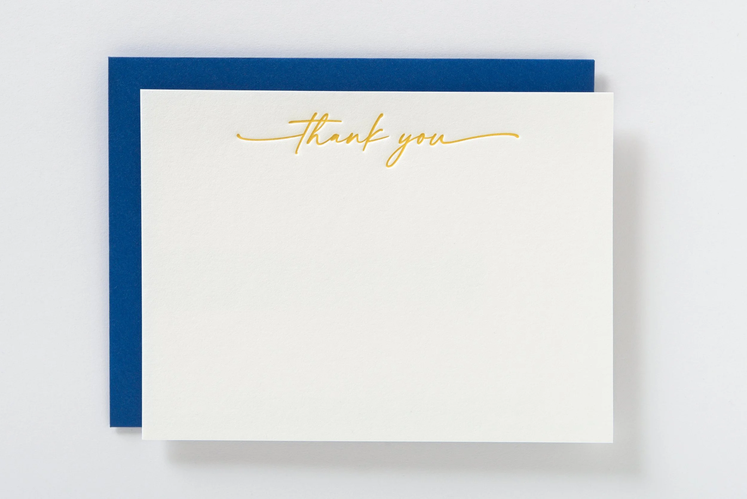 Letterpress With Love, Letterpress Notecard, Thank You_1