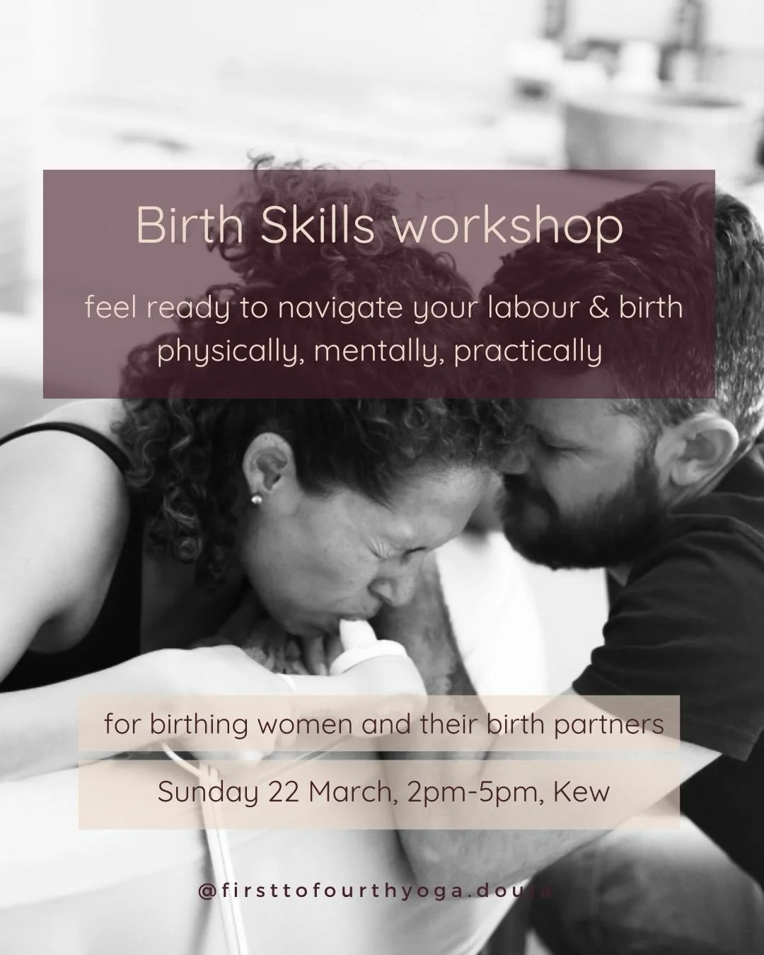 ✨It&rsquo;s back! ✨

A unique workshop blending active birth, hypnobirthing, biomechanics and proven doula tips, designed to help you and your partner 

~ get a better sense of what labour and birth might look &amp; feel like on the day(s)
~ navigate