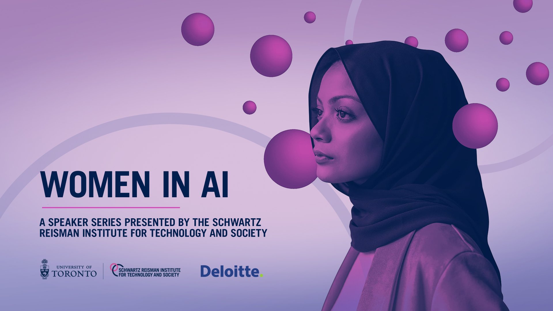 Schwartz Reisman Institute announces Women in AI Speaker Series