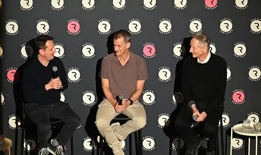 Geoffrey Hinton and Jeff Dean in conversation: recorded live at NeurIPS