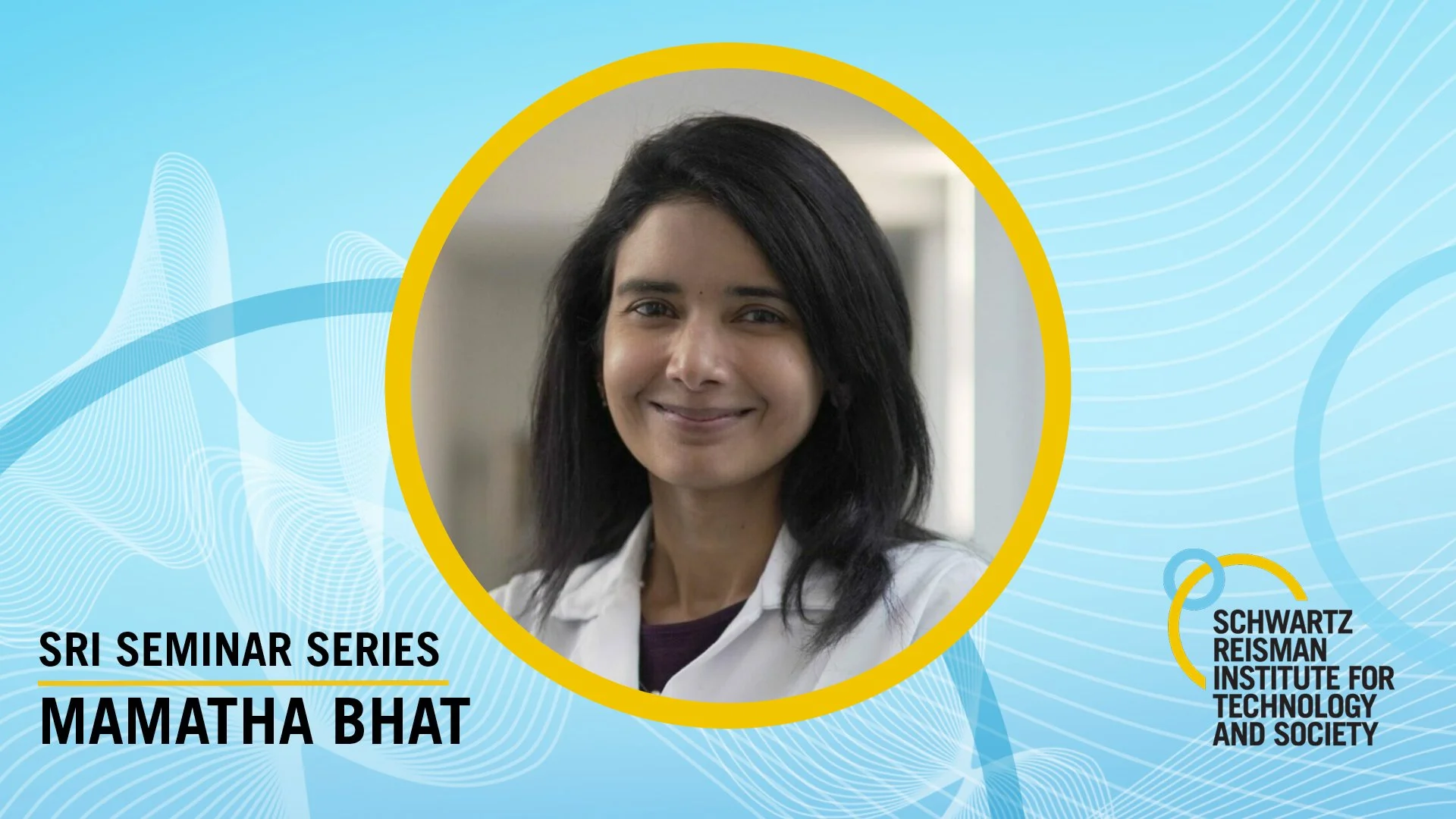 SRI Seminar Series: Mamatha Bhat, “Multi-agentic AI in healthcare to guide objective decision-making”