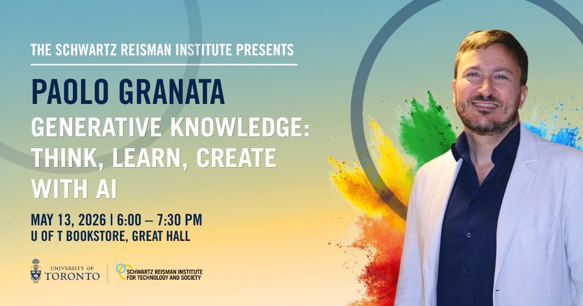 SRI Presents Paolo Granata: Generative Knowledge