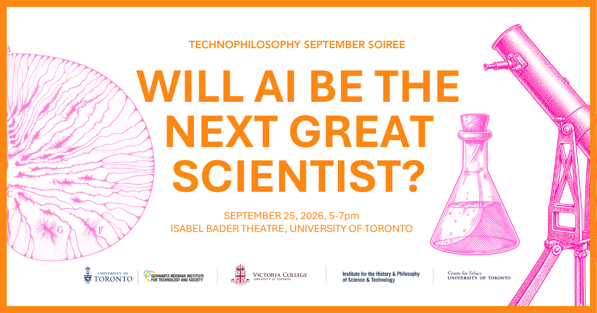 Technophilosophy September Soiree: Will AI be the next great scientist?