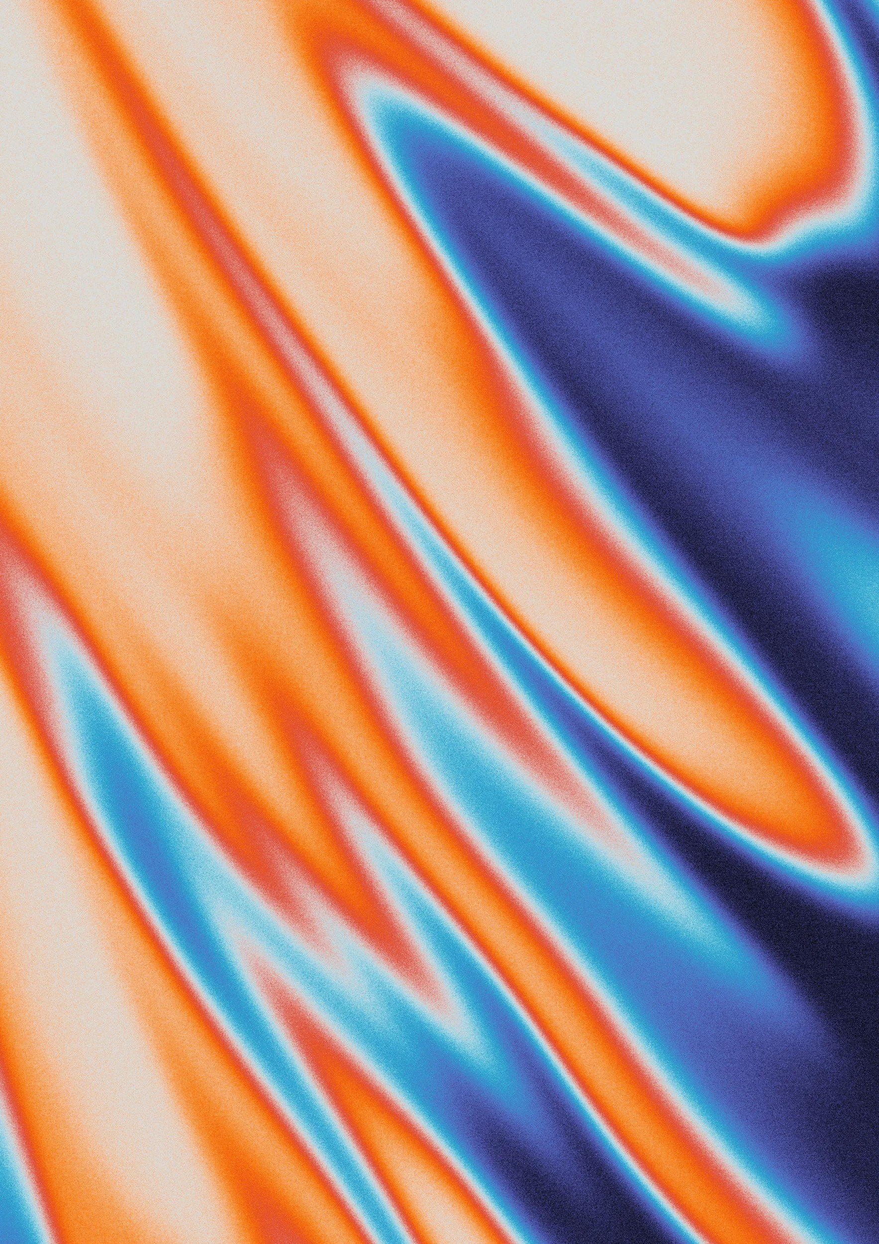 Gradient colour illustration.