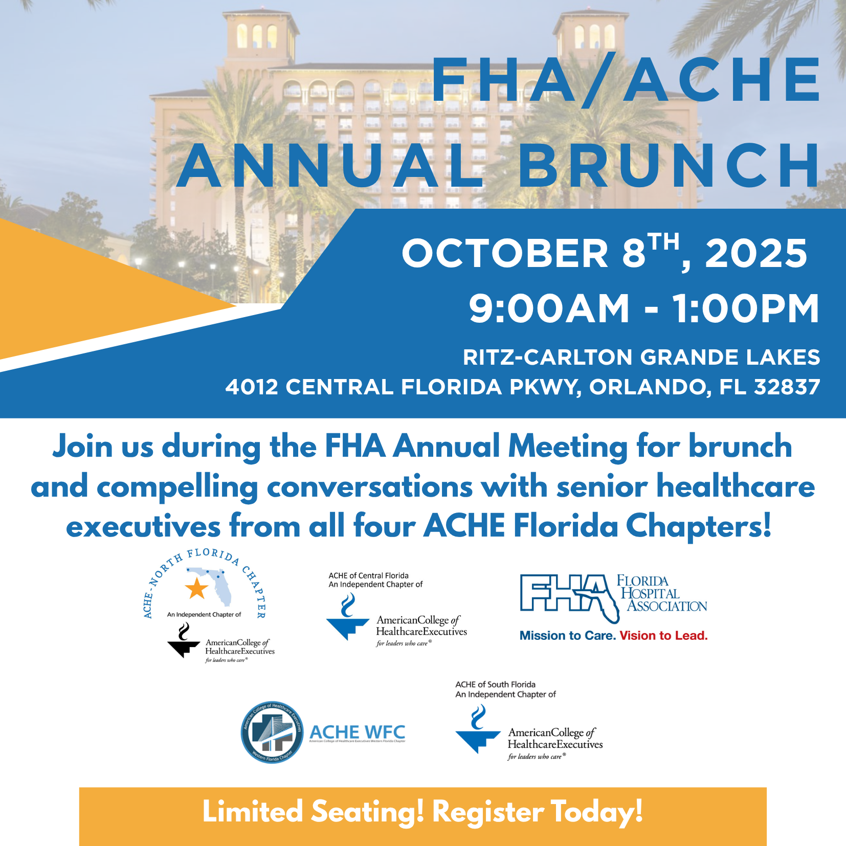 FHA/ACHE Annual Brunch