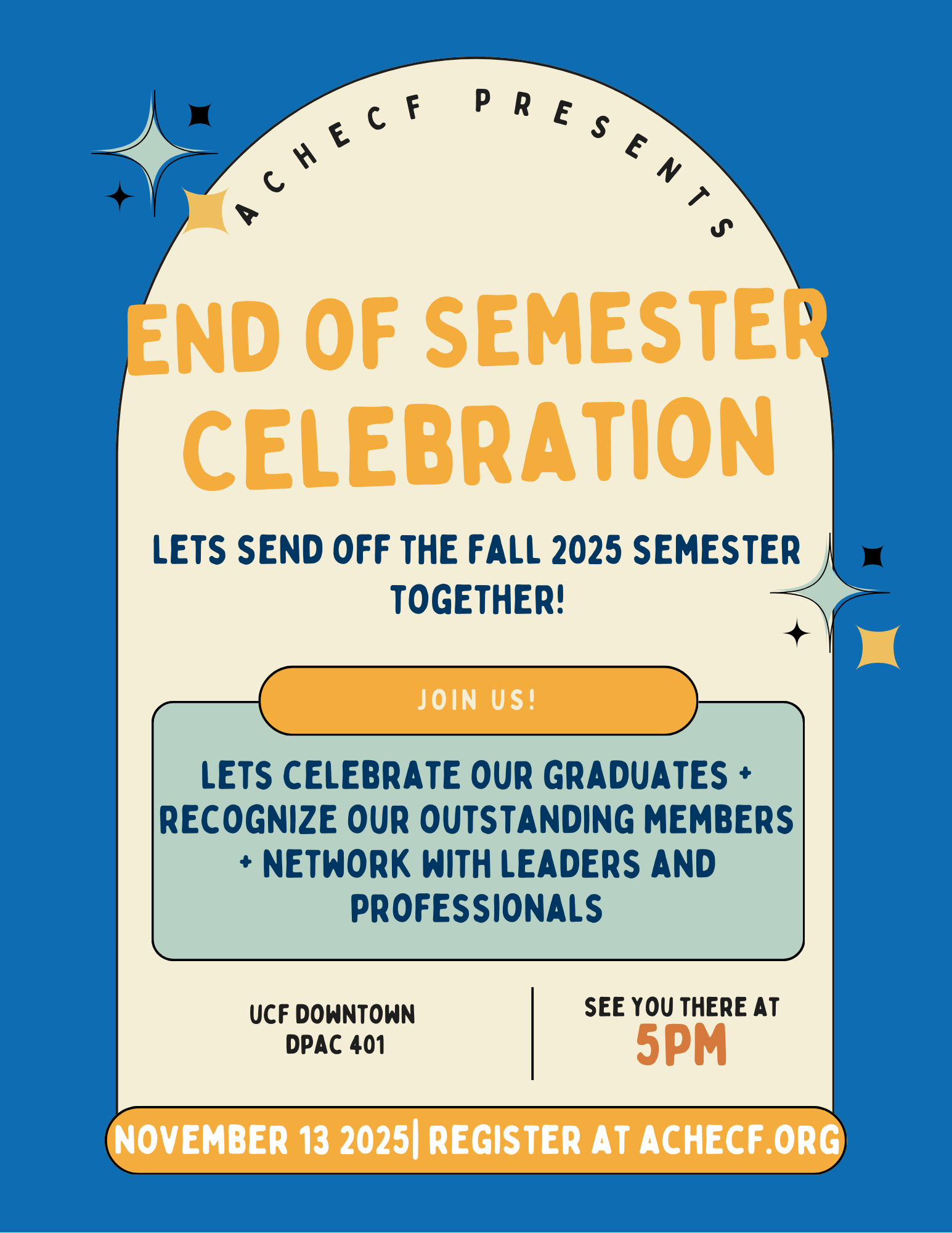 Fall 2025 End of Semester Celebration