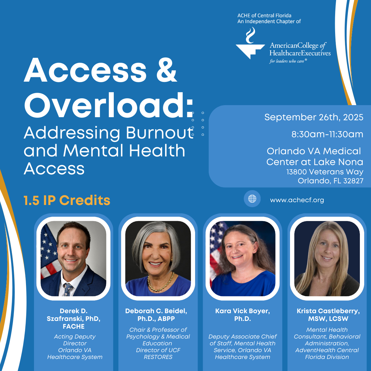 Access & Overload: Addressing Burnout and Mental Health Access (1.5 IP Credit)