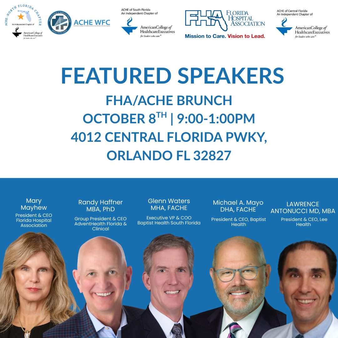 FHA/ACHE Annual Brunch