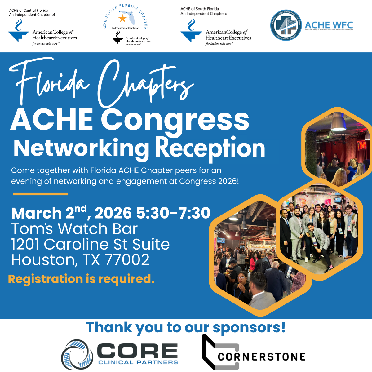 Florida Chapters ACHE Congress Networking Reception