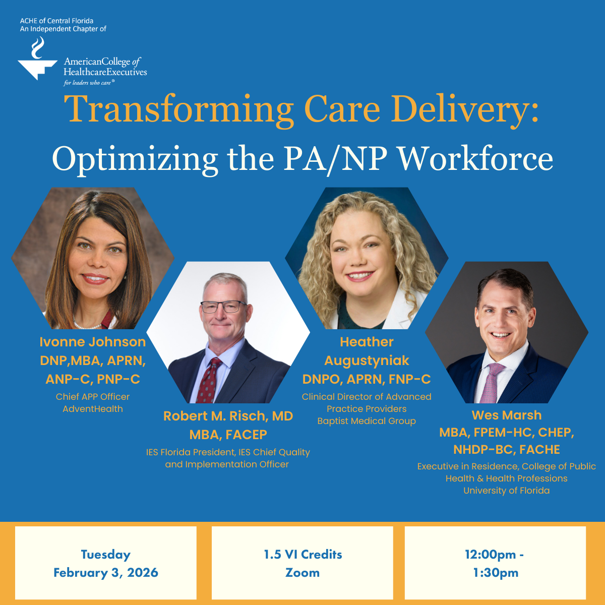 Transforming Care Delivery: Optimizing the PA/NP Workforce - 1.5 VI 