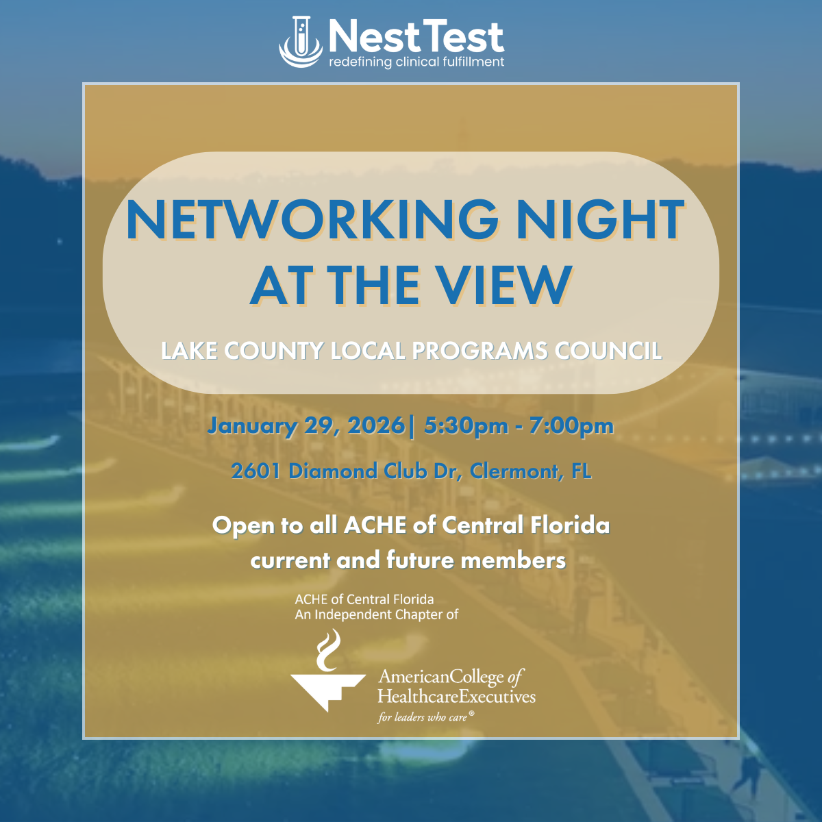 Networking at The View - Lake County LPC