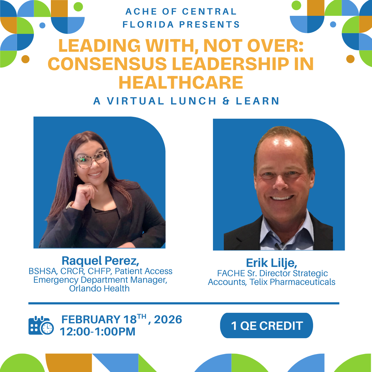 1.0 QE - Leading With, Not Over: Consensus Leadership in Healthcare (Copy)