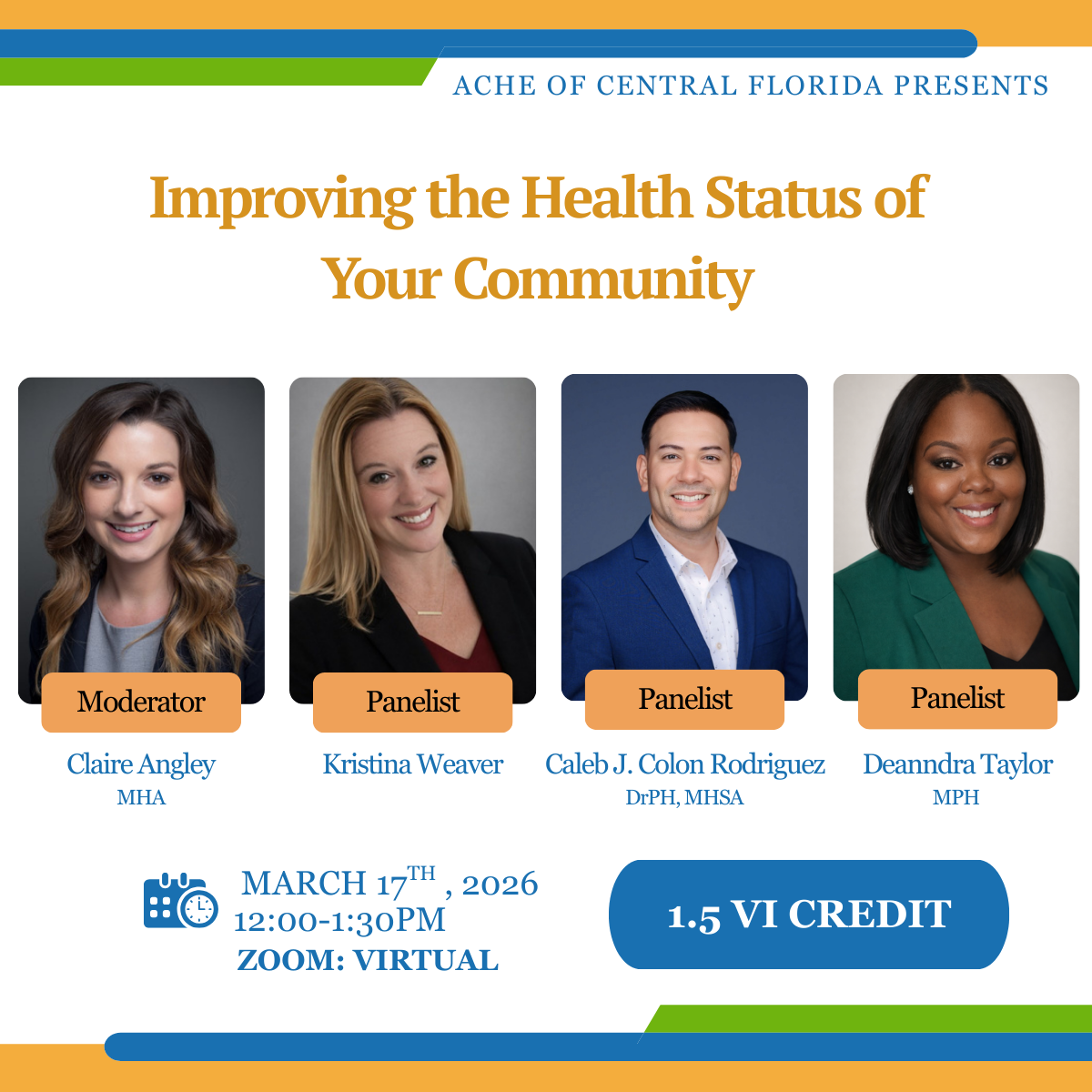 1.5 VI - Improving the Health Status of Your Community