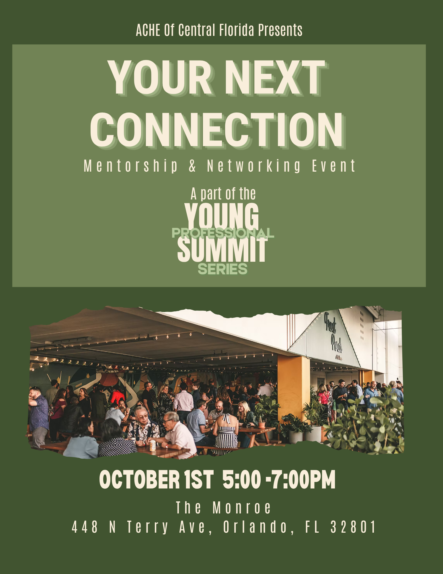 Your Next Connection: Mentorship &amp; Networking Event - Young Professional Summit Series