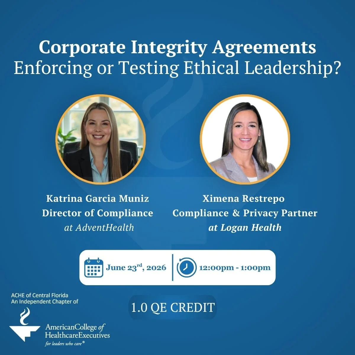 1.0 QE Corporate Integrity Agreements – Enforcing or Testing Ethical Leadership?